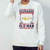 Chevrolet I just want to drive my silverado and ignore all of my old man problems shirt