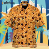 Chocolate Chip Cookie Print Men's Hawaiian Shirt
