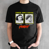Choose your fighter anne Frank helen keller shirts