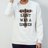 Chris Brown Wearing Every Saint Was A Sinner Shirt