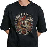 Chris Stapleton White Horse Rose Shirt