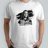 Chrystia Freeland cold cruel and small shirt