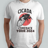 Cicada Comeback Tour 2024 Year Of The Cicadas T-shirts