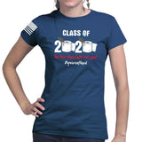 Ladies Class of 2020 Quarantine T-shirt Style001