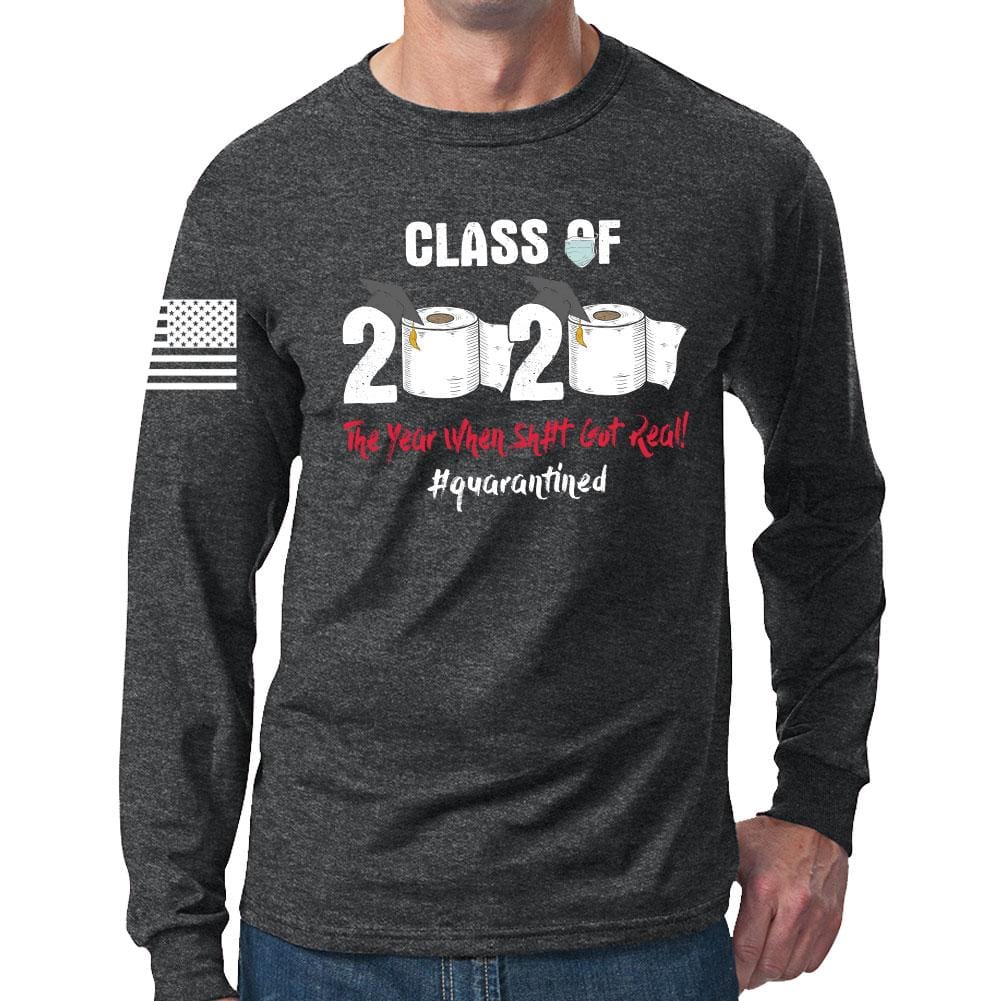 Class of 2020 Quarantine Long Sleeve T-shirt Style001