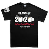Mens Class of 2020 Quarantine T-shirt Style001