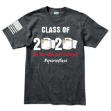 Mens Class of 2020 Quarantine T-shirt Style001