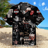 Classic Rock Band Soft Fabric Hawaiian Shirt