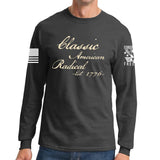 Classic American Radical Long Sleeve T-shirt Style001
