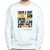 Clint's Gun Control Sweatshirt