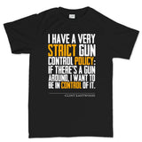 Clint's Gun Control Men's T-shirt Style001