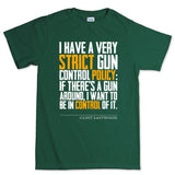 Clint's Gun Control Men's T-shirt