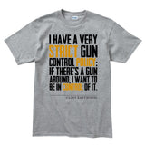 Clint's Gun Control Men's T-shirt Style001