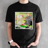 Cm Punk peace sign pose RIP McIntyre shirts