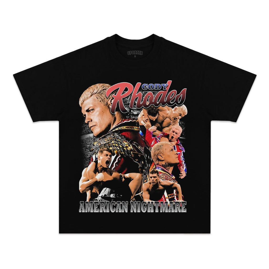 CODY RHODES TEE SHIRT WWF ECW WCW PRO WRESTLING