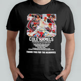 Cole Hamels Philadelphia Phillies Baseball Team Thank You T-Shirt