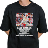 Cole Hamels Philadelphia Phillies Baseball Team Thank You T-Shirt