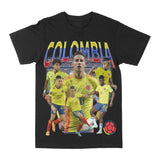 Colombia Soccer Graphic Tee Style001