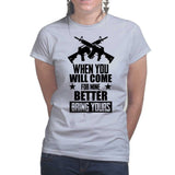 Come For Mine Ladies T-shirt