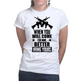 Come For Mine Ladies T-shirt Style001