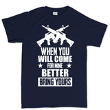 Come For Mine Men's T-shirt Style001