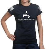Come and Take It Bump Stock Ladies T-shirt Style001