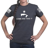 Come and Take It Bump Stock Ladies T-shirt Style001