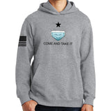 Mens Come and Take it - Medical Mask Edition Hoodie Style001
