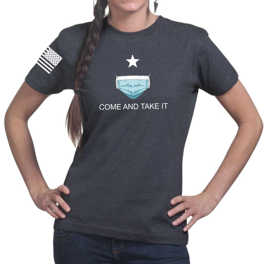 Ladies Come and Take it - Medical Mask Edition T-shirt Style001