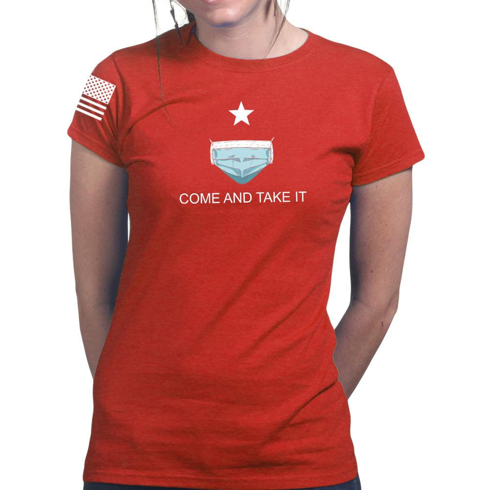 Ladies Come and Take it - Medical Mask Edition T-shirt Style001