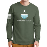 Mens Come and Take it - Medical Mask Edition Long Sleeve T-shirt