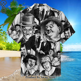 Comedy Workwear-Inspired Hawaiian Shirt