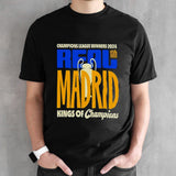 Congrats Real Madrid 15th Champions League Winners 2024 King Of Champions shirt