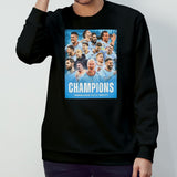 Congratulation Pep Guardiola With Manchester City Champions Premier League 2023-2024 Man City Champions 4 In A Row T-Shirt