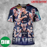 Congratulations For The Serbia To Silver Medal FIBA World Cup 2023 3D T-Shirts