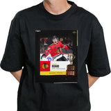 Connor Bedard Centre Chicago Blackhawks 2024 Calder Trophy Awards shirt