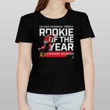 Connor Bedard Chicago Blackhawks 2024 Calder Memorial Trophy Winner T-shirt