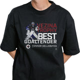 Connor Hellebuyck Winnipeg Jets 2024 Vezina Trophy Winner Vintage T Shirt