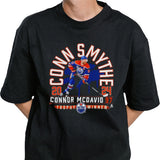 Connor McDavid Edmonton Oilers 2024 Conn Smythe Trophy Winner T-Shirt