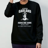 Conor Garland 400th NHL Game Las Vegas Golden Knights 2024 shirts