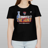 Conquered The Hunt Florida Panthers 2024 Stanley Cup Champions Celebration T-Shirt