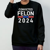 Convicted Felon 2024 â€“ Trump President Shirt