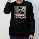 Convicted Felon Trump 2024 Usa Trump With Hat Maga Trump Felon T-shirt