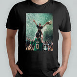 Core Memory Jayson Tatum And His Son Jayson Tatum Jr Celebrate The 2024 NBA Final Champions Poster Shirt