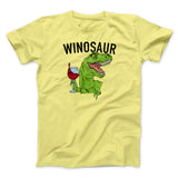 Winosaur Funny Men/Unisex T-Shirt