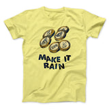 Make it Rain Gelt Funny Hanukkah Men/Unisex T-Shirt