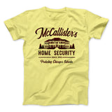 McCallister's Home Security Funny Movie Men/Unisex T-Shirt