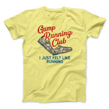 Gump Running Club Funny Movie Men/Unisex T-Shirt