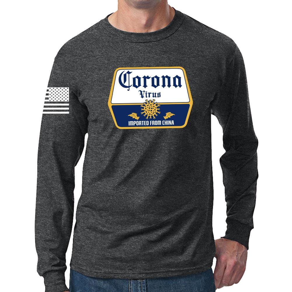 Corona Virus Beer Long Sleeve T-shirt