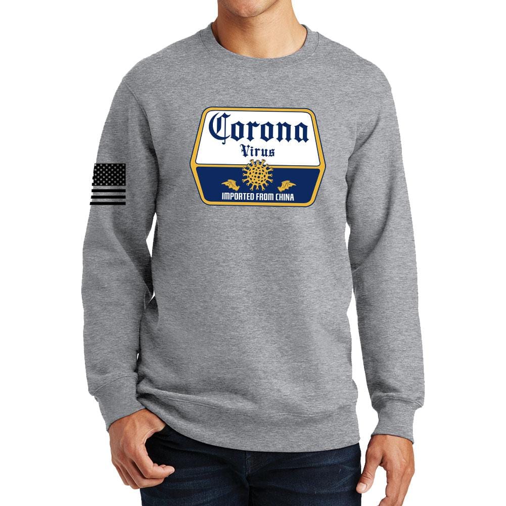 Corona Virus Beer Sweatshirt Style001